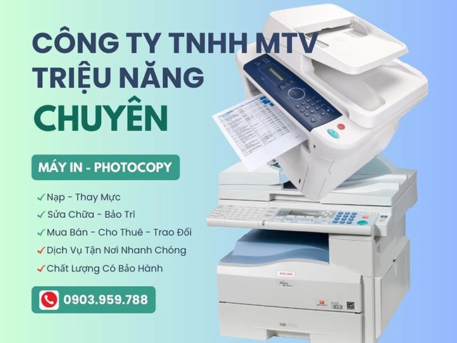 Mua Bán Nạp Mực Máy In - Photocopy Biên Hòa